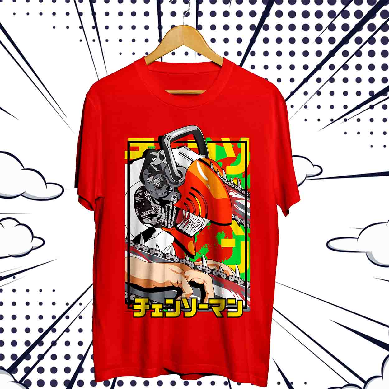 Camiseta ChainSaw Man - Denji V3