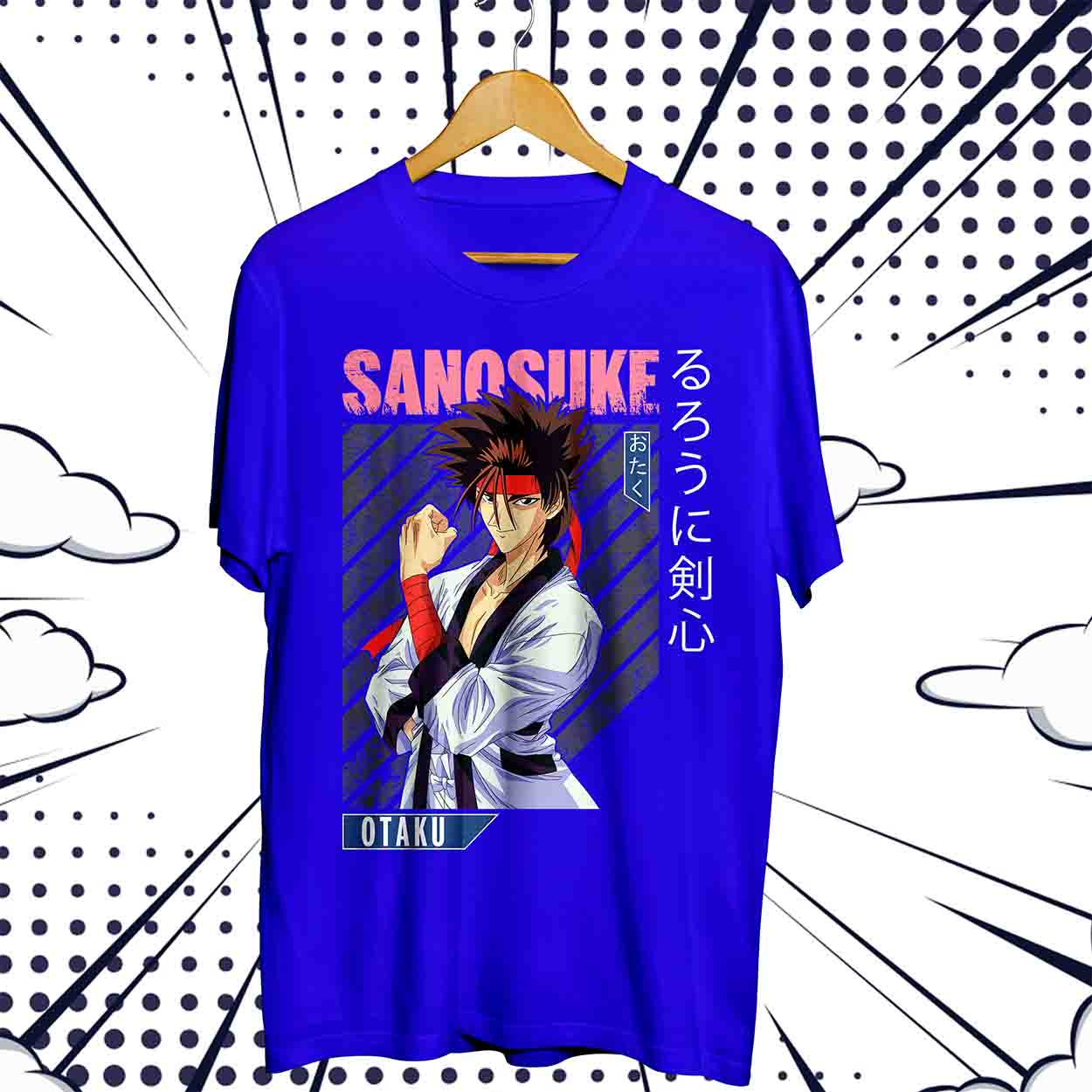 Camiseta Samurai X - Sanosuke V1