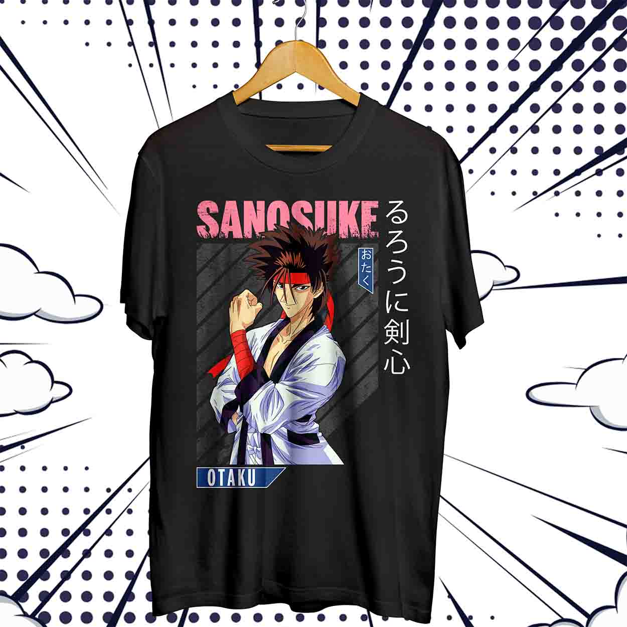 Camiseta Samurai X - Sanosuke V1 - Image 6